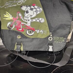 Brand new ED HARDY MESSENGER BAG